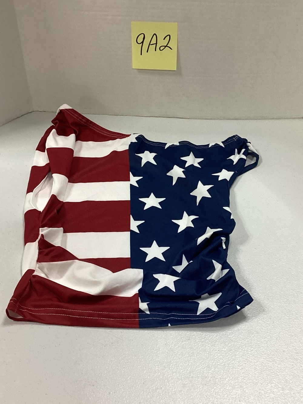 SHEIN Red, White & Blue Star Stripe Sleeveless Tank Top